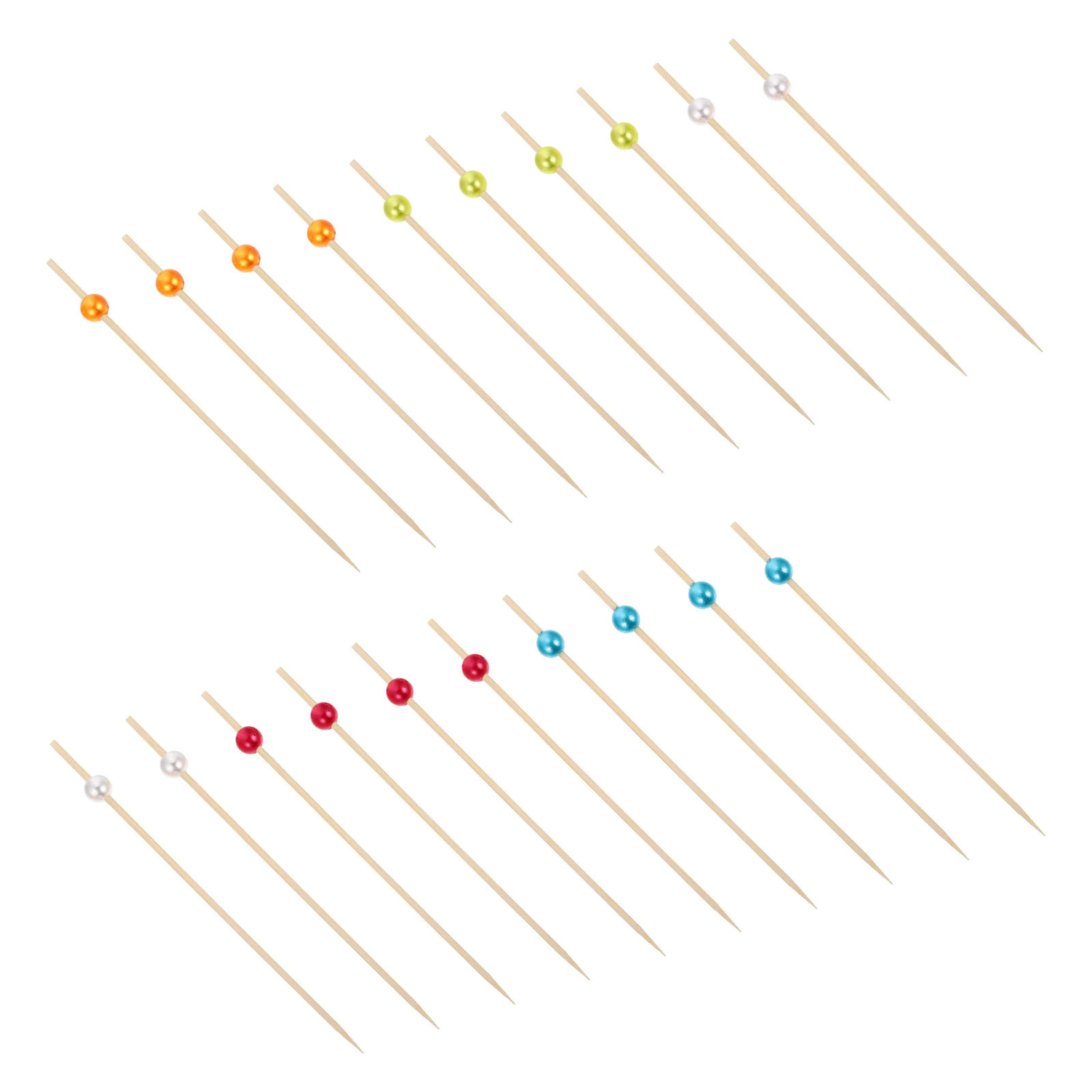 

100pcs Picks for Drinks Martini Picks Swizzle Dessert Picks Forks Picks Skewers