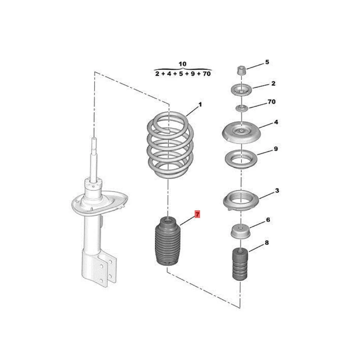 1 шт. автомобильный передний противоударный чехол для Peugeot 525431 307 308 408 Citroen C4L
