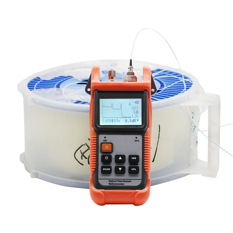 Free shipping TM-190S Portable Inexpensive OTDR Single Wavelength Optical Time Domain Reflectometer 1310nm or 1550nm