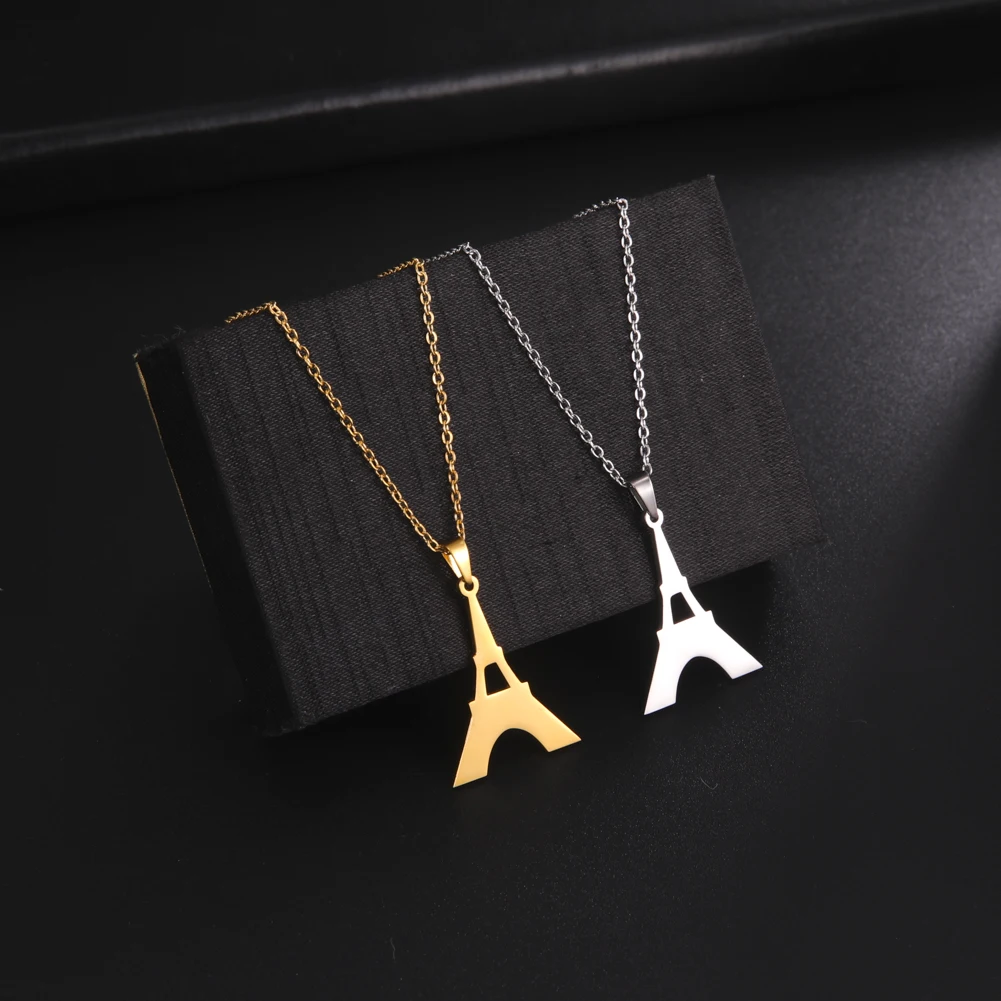 Skyrim Париж Эйфелева башня Лондон Биг Бен ожерелье для женщин церковь замок