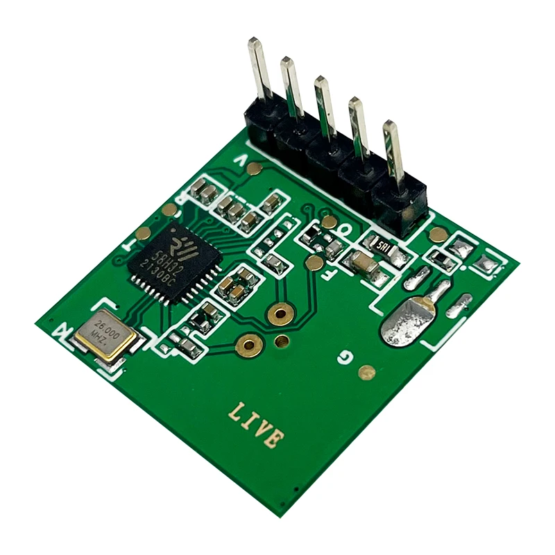 

5.8g Human Presence Detection Motion Fretting Respiratory Presence Induction Radar Sensing Module