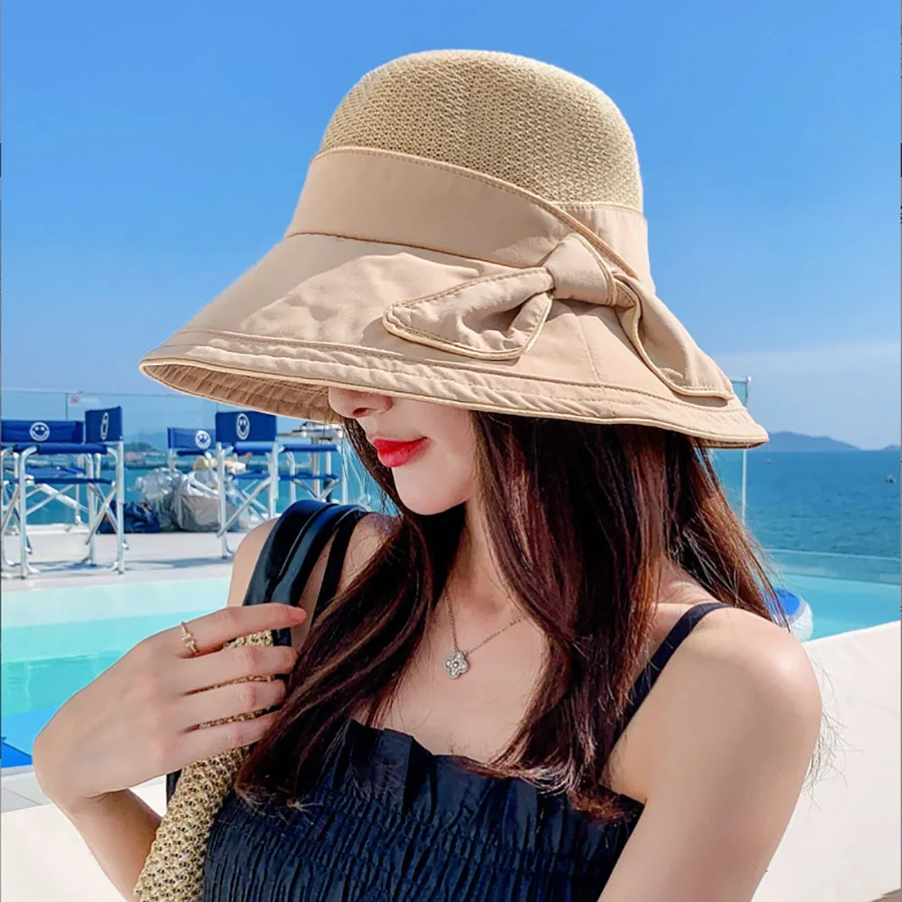 

Summer Fisherman Hat early spring all-match Women‘s Sun Hat beach hat 2022 Fashion new face-covering sun hat female