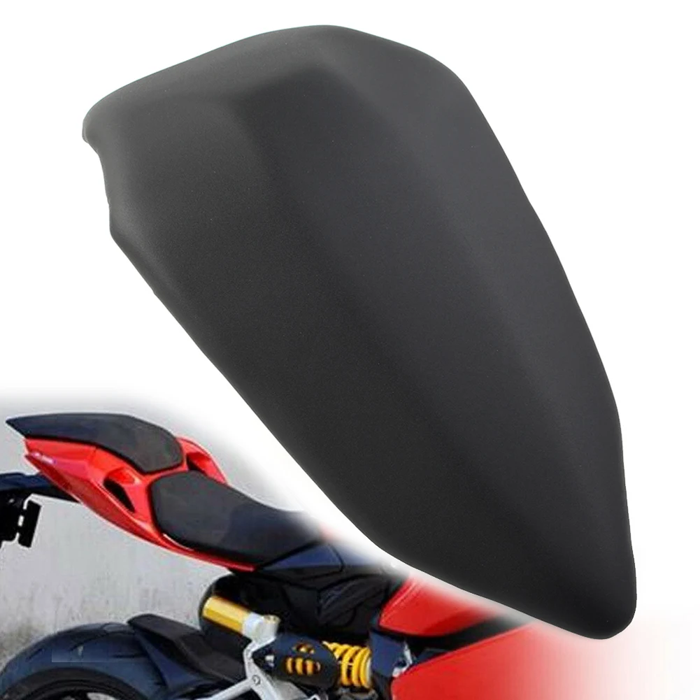 

Motorcycle Rear Pillion Passenger Seat Back Cover Cowl For DUCATI 899 1199 2012 2013 2014 2013 Black