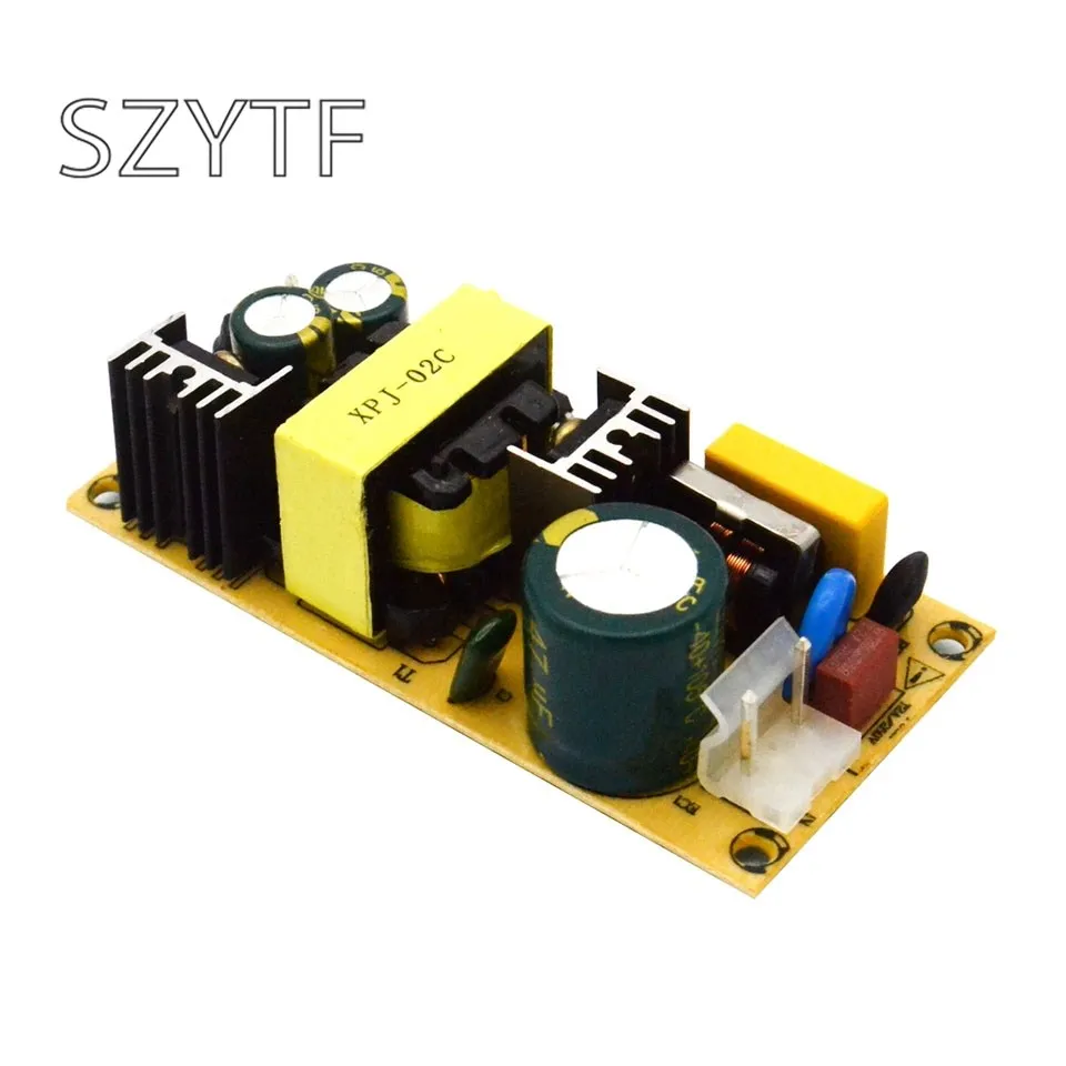 Плата питания 12 В, 3 А, 24 В, 5 А, неизолированная плата переменного тока в постоянный ток 220 В для печатной платы, 36 Вт, плата лампы переменного тока в постоянный ток