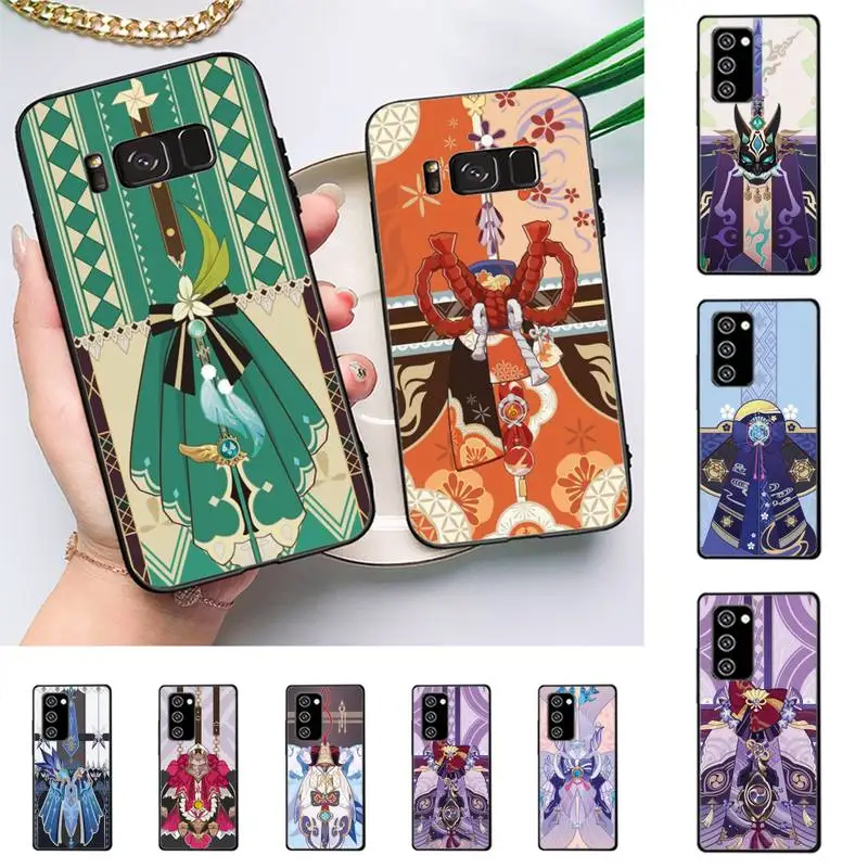

Genshin Impact clothing Phone Case For Samsung Galaxy J4 plus J6 J5 J72016 J7prime cover for J7Core J6plus
