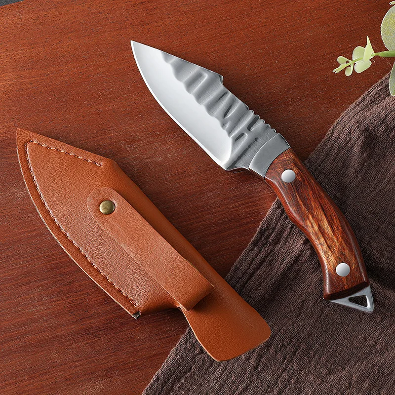 

Outdoor Portable Knife Camping Knife Camping Tactics Straight Knife Hand Meat Knife Mongols Knife Barbecue Knife