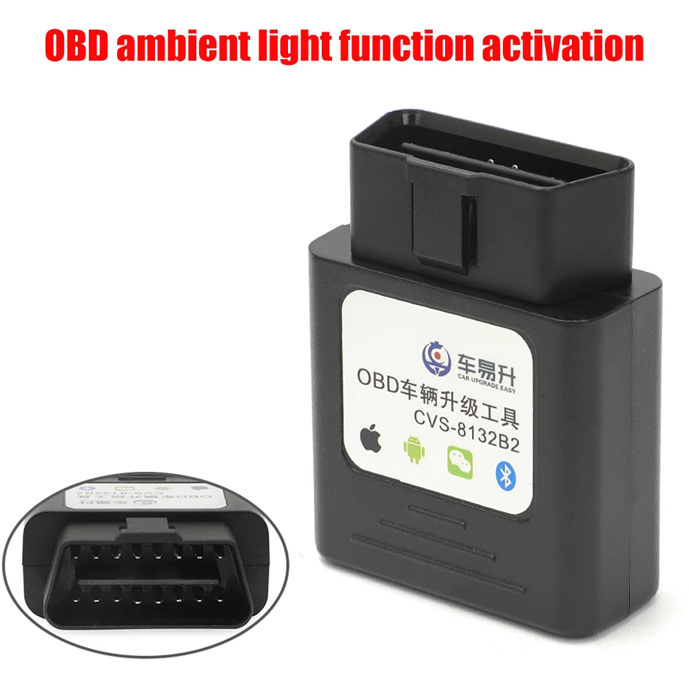 

OBD ambient light function activation For Mercedes-Benz A/B/C/GLC/CLA/GLA/V class w176 w176 w246 w205 x253 w156 w117 w446