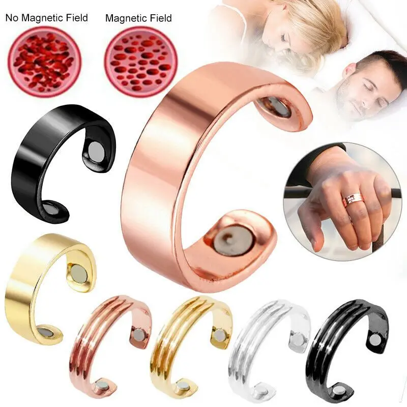 

Magnetic Apolloostory Lymphatic Ring UK Drainage Therapeutic