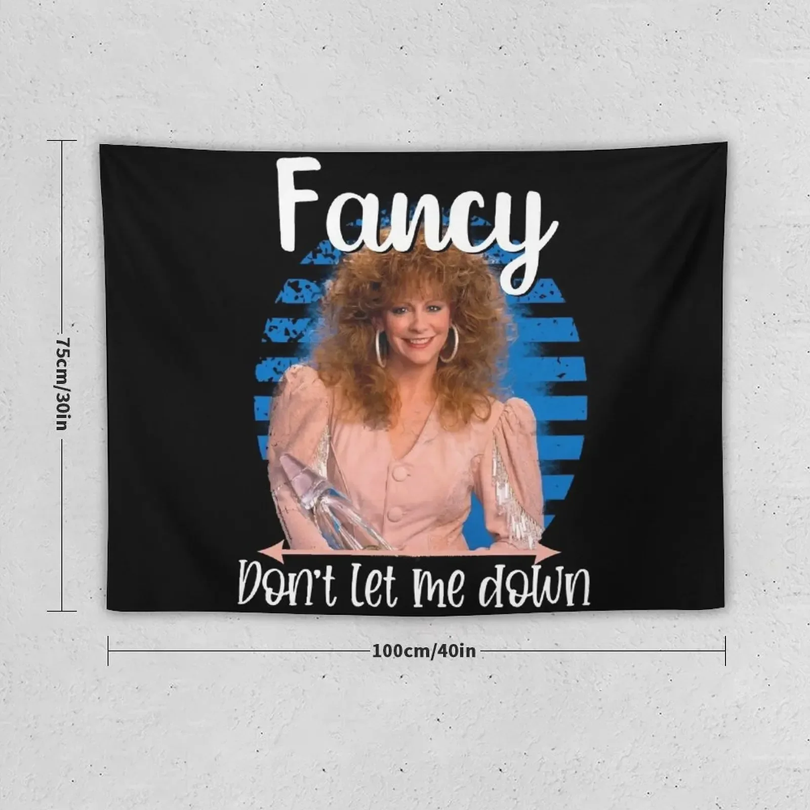 Красивый Забавный красивый кантри музыкальный ворс Reba mcwhole гобелен украшение для