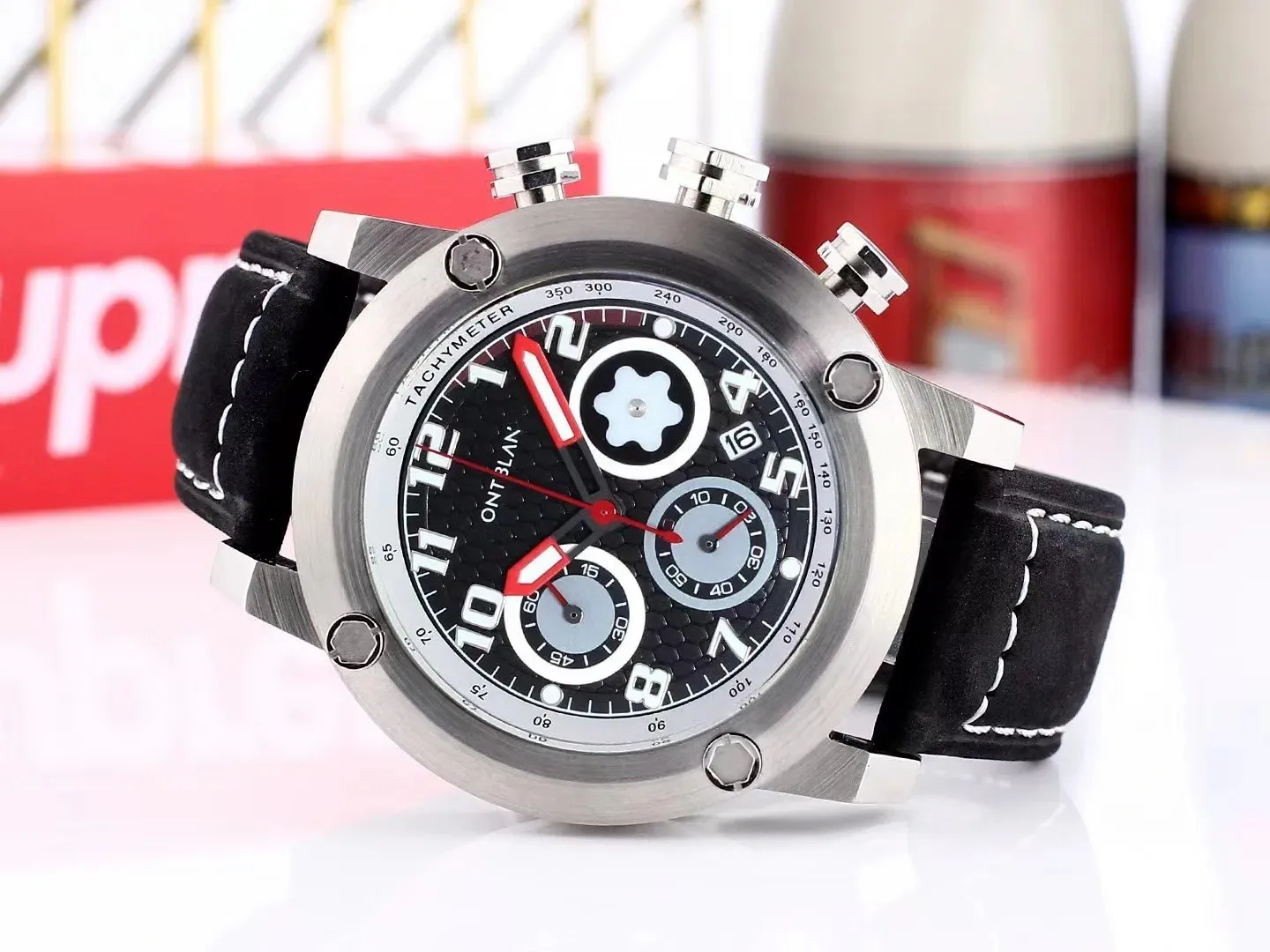 

Top Montblanc Watches For Mens Luxury Top Time Style Sport Automatic Date Wristwatch Business Chronograph Quartz AAA Male Clocks