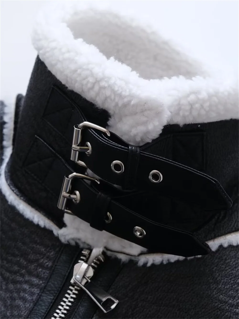 Женский жилет из искусственной кожи ZACK RAIN осенняя модная женская Повседневная