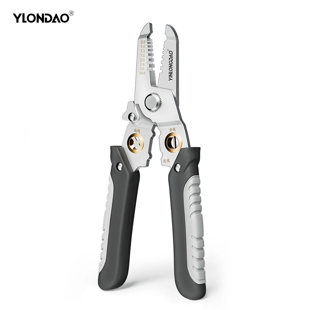 Wire Stripper Decrustation Pliers Multi Tool Ire Stripper Electric Cable Stripper Cutter Multifunctional Wire Repair Tool Pliers