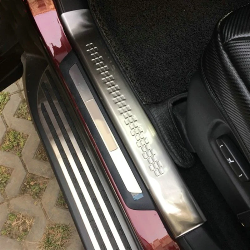 

WELKINRY For Lexus RX AL10 2008 2009 2010 2011 2012 2013 2014 2015 car door sill threshold scuff plate welcome foot pedal trim