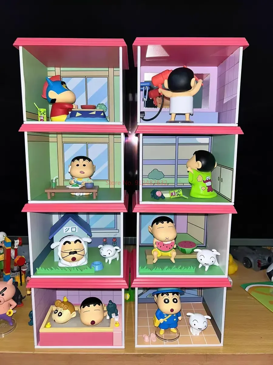 Crayon Shin-chan Haruhinabe домашняя серия глухая коробка Tide Play мультяшный персонаж милая