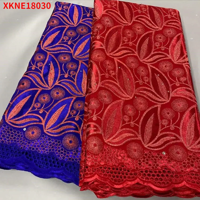 Большая Акция нигерийская ткань распродажа швейцарские кружева из 2 5 + хлопка для