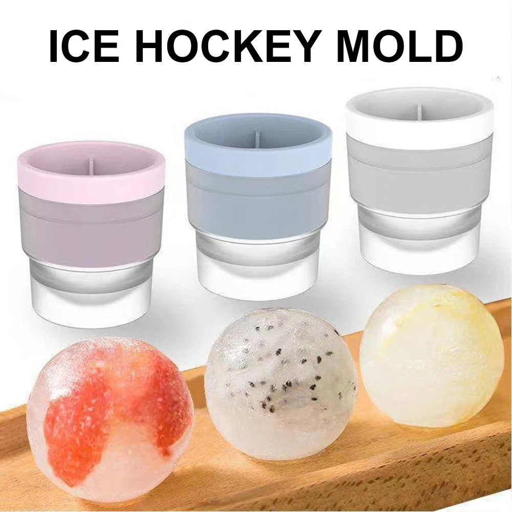 

Silicone Sphere Ice Cube Mold Kitchen Stackable Slow Melting DIY Ice Ball Round Jelly Making Mould For Cocktail Whiskey Drink