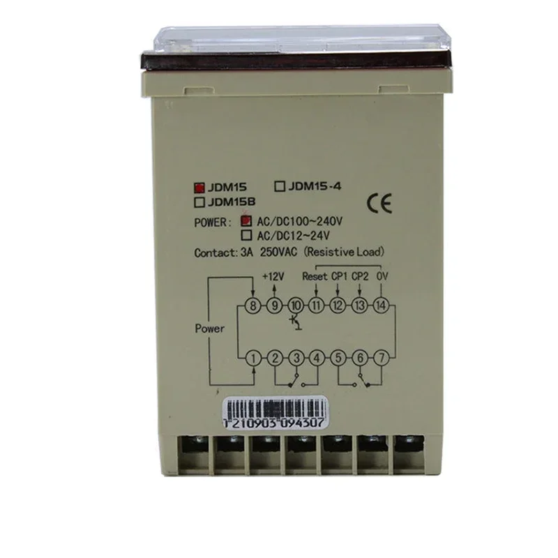 Счетчик цифрового дисплея счетчики DHC JDM15 пятизначное сложение и вычитание