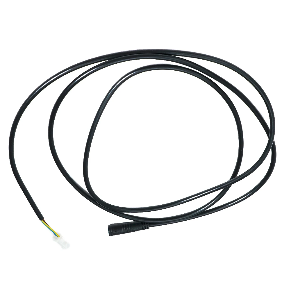 

1.1m Adapter Cable 1pcs ABS Black Electric Bicycle For KT Display Waterproof High Quality New Practical Durable