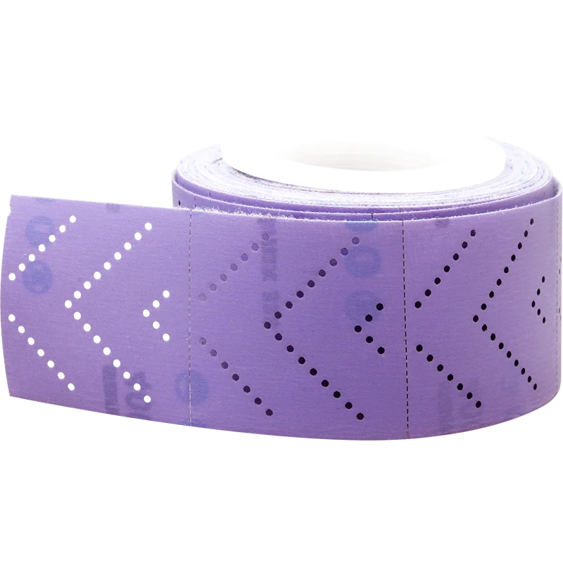 12 м длинный рулон высококачественной ручной наждачной бумаги фиолетовый