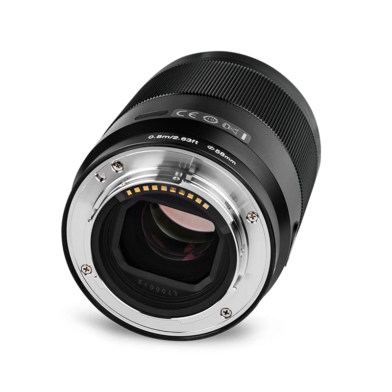 Фото YONGNUO YN85mm F1.8S DF DSM lente fija Prime de marco completo AF MF E montaje con tapa parasol para 1958aras Sony A7M4 A7R3 №4