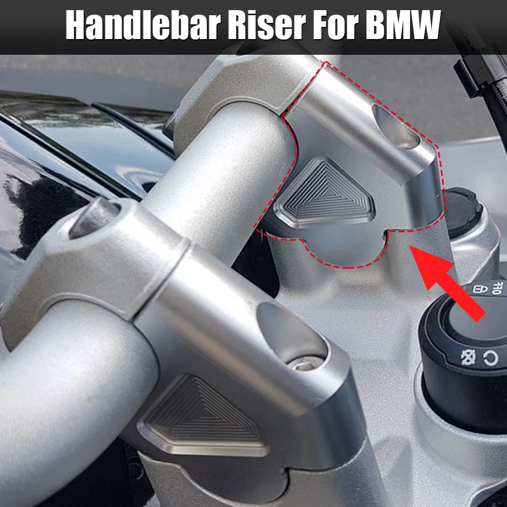 CNC Руль Riser 32 мм для BMW R1200GS R1250GS R1250RS S1000XR R1200R Adventure ADV руль мотоцикла задний ход