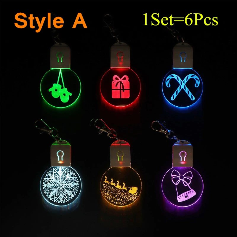 Рисунок 5 - светодиодных акриловых брелоков с рисунком