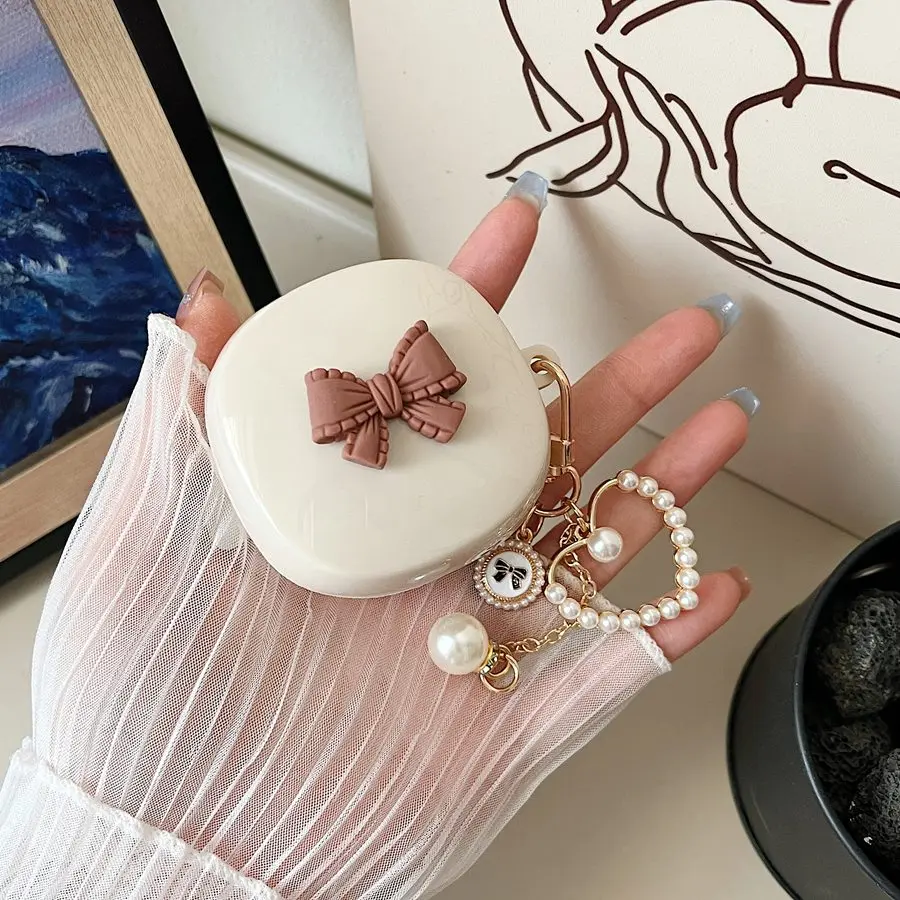 Чехол для QCY T13 милый мультяшный медведь и силиконовый чехол беспроводных