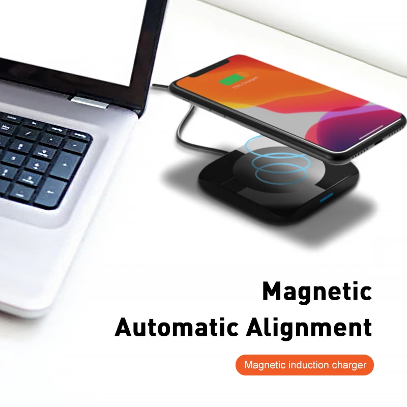 

Магнитная станция для быстрой зарядки, складное зарядное устройство, портативная док-станция для быстрой зарядки для Iphone 12 Max, 4 в 1, зарядная подставка