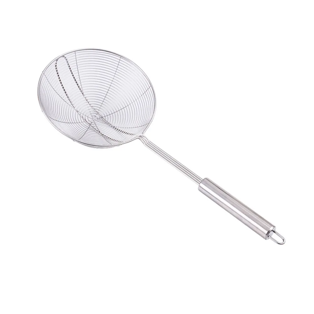 Hot Sale Long Handle Skimmer Hot Pot Leak Mesh Strainer Noodle Scoo P Kitchen Cooking Tools Residue Mesh Strainer