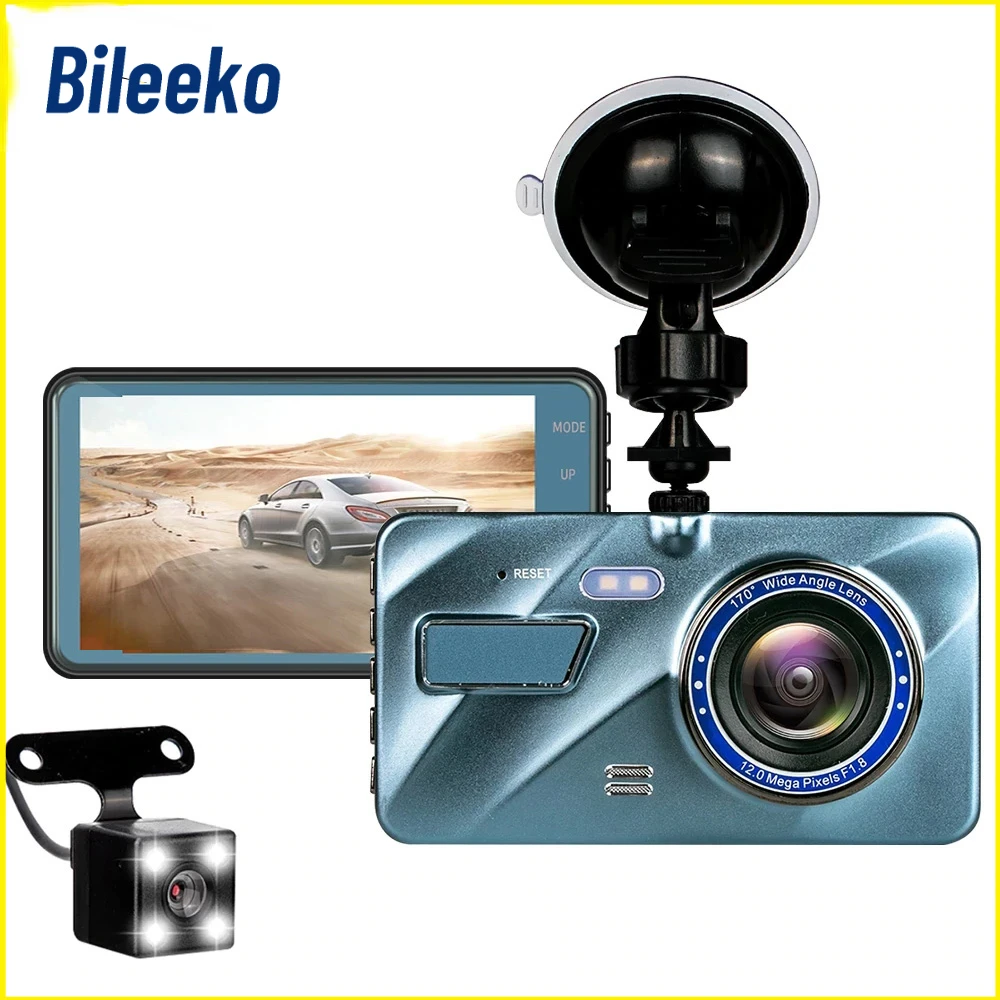 

Bileeko CAR DVR Dash Cam for Car Dual Black Box Vehicle Video Recorder Dash Camera
