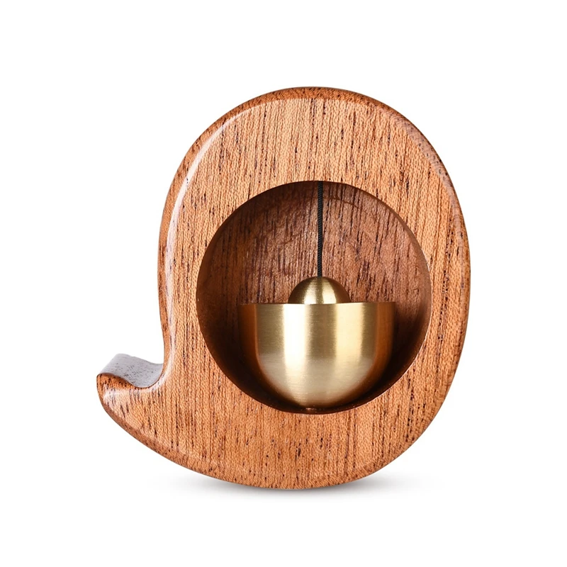 Деревянный колокольчик с открытой дверью 1 комплект