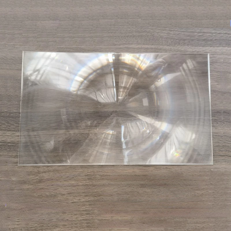 

Focal Length 220mm PMMA Rectangle Concentric Threaded Fresnel Lens Solar Energy Condenser Focus Lenses