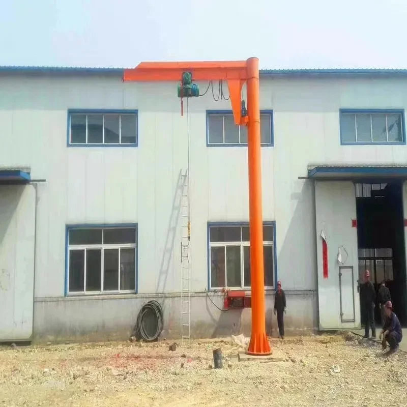 Шаньдун производитель спотовой консольный кран вращающийся на 360 ° небольшой