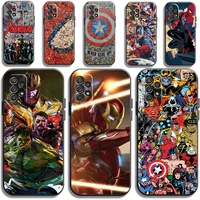 marvel avengers phone cases for samsung galaxy a21s a31 a72 a52 a71 a51 5g a42 5g a20 a21 a22 4g a22 5g a20 a32 5g a11 soft tpu