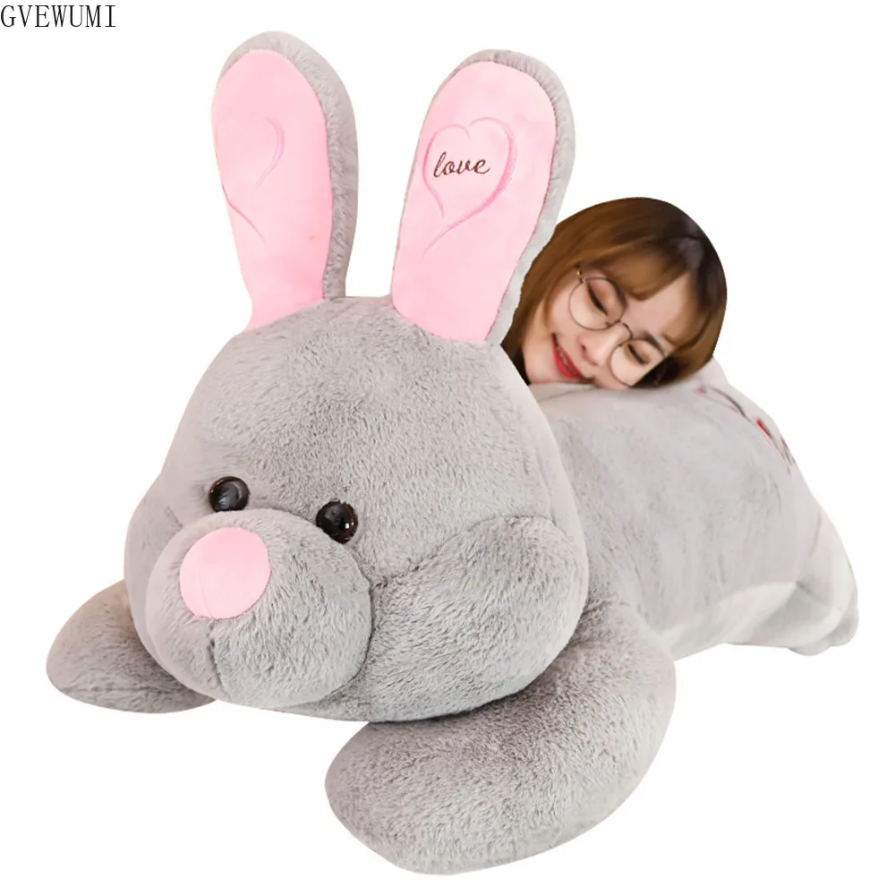 

PlushFunny Stuffed Animal Doll Cushion Home Decor Kids Birthday Gift Rabbit Long Strip Pillow Plush Toy