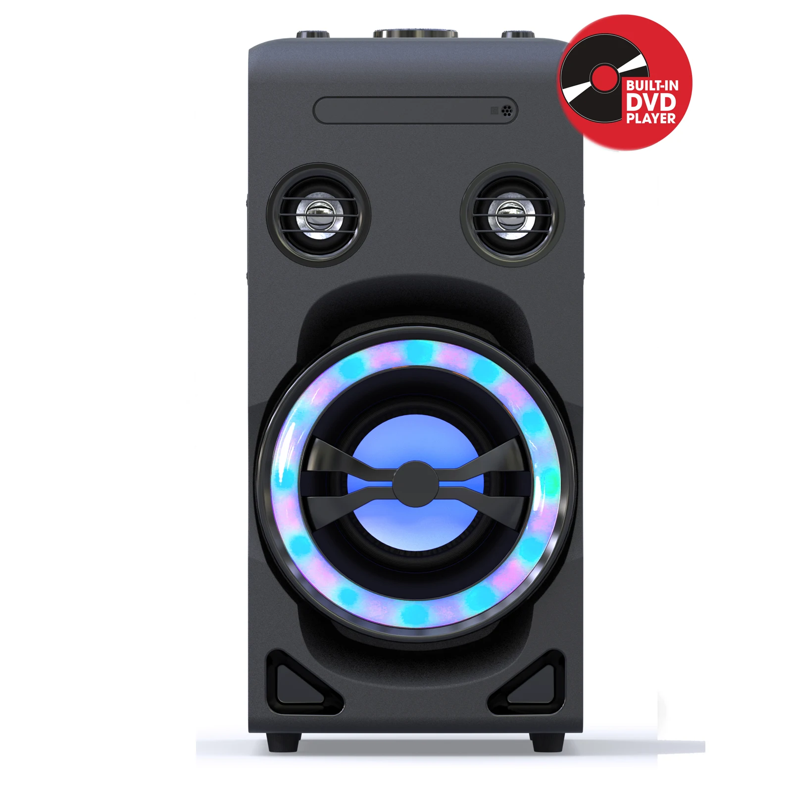 

6.5 inch Audio Player Karaoke DJ Portable Speaker Sound Box with Changing LED Light