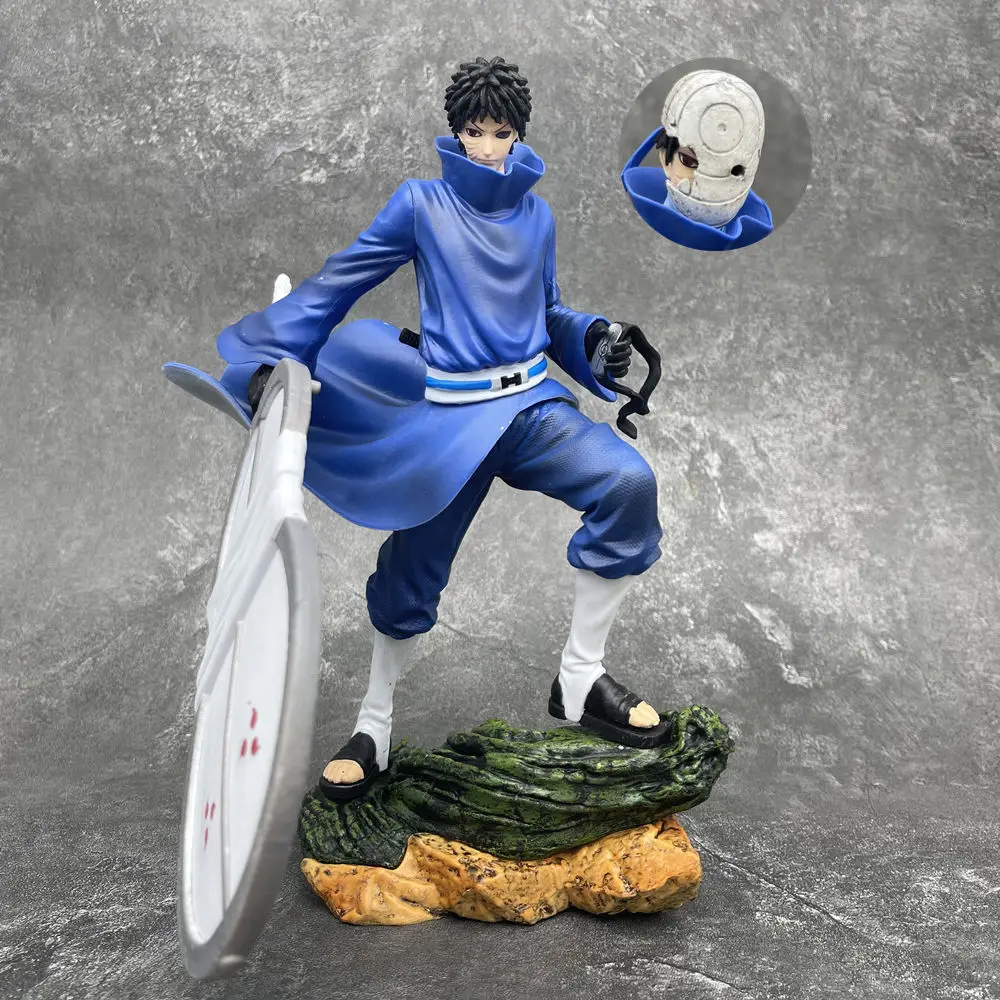 

Bandai Anime Naruto Children's Hand-held Reincarnation Uchiha with Soil Spot Brothers Combination Fetter Model Toy 26CM