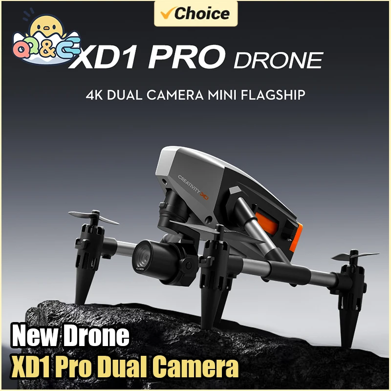 Xd1 мини Дрон Дроны с камерой Hd 4K 8K Квадрокоптер Fpv Wi-Fi самолет вертолет