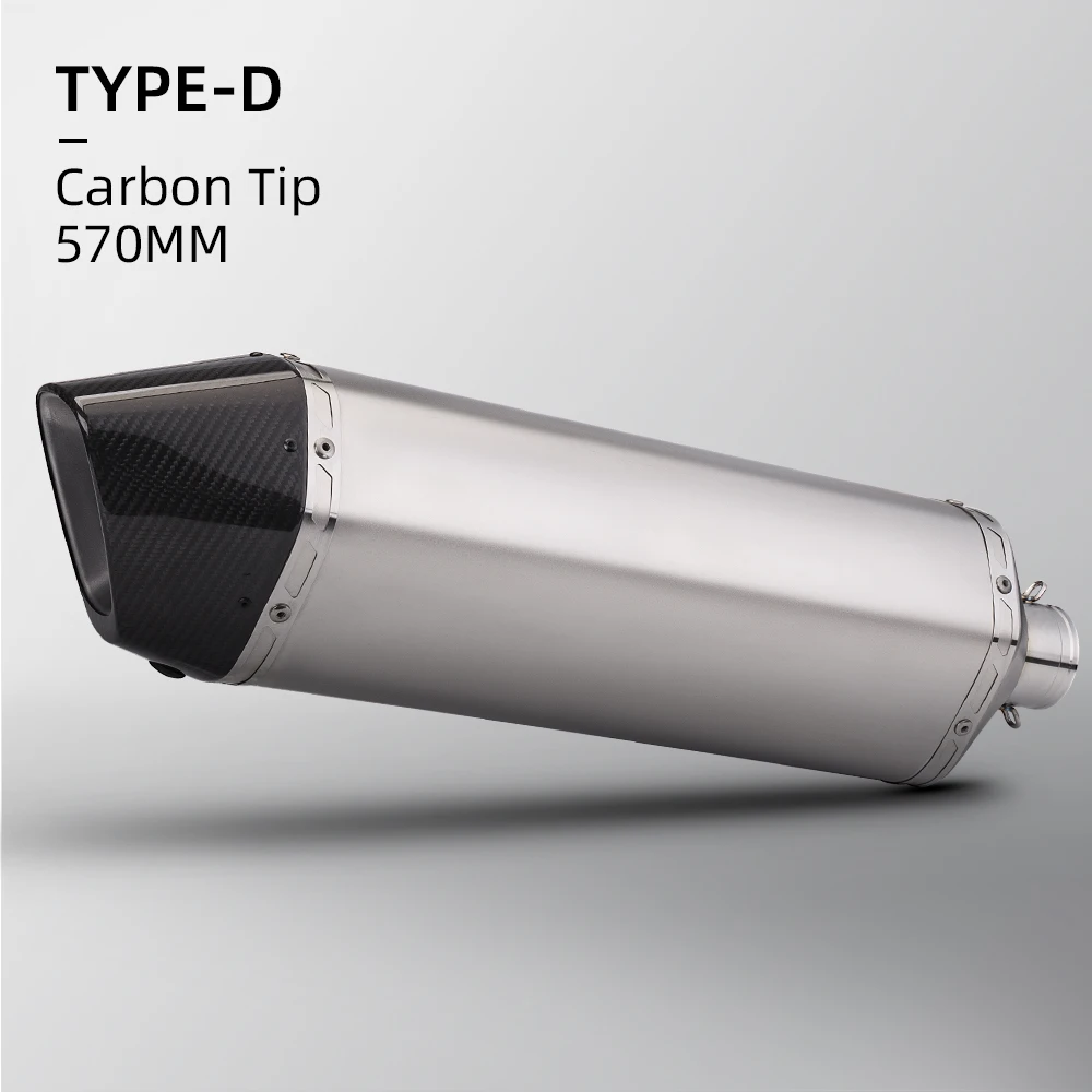 

Мотоциклетный высокопроизводительный глушитель 51 мм Универсальный выхлопной глушитель M1 из углеродного волокна