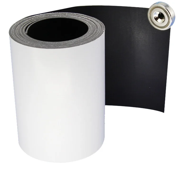 1 м самоклеящаяся Гибкая магнитная полоса резиновая лента ширина 50 мм толщина 5 |