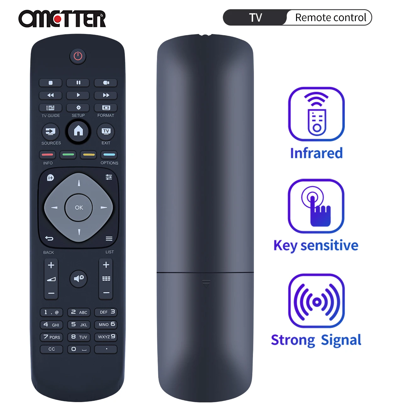 

New For PHILIPS TV Remote Control 398GR08BEPHN0006CR 50PFT4309