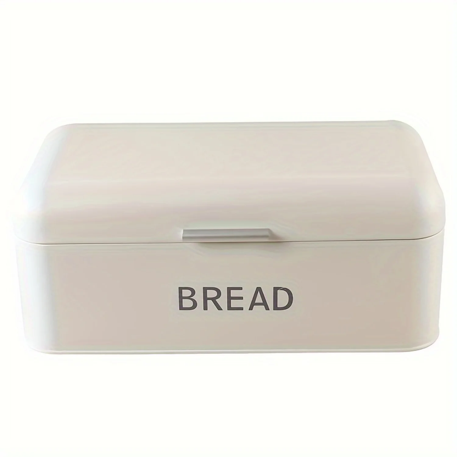 Железная хлебница в скандинавском стиле с откидной крышкой — большая