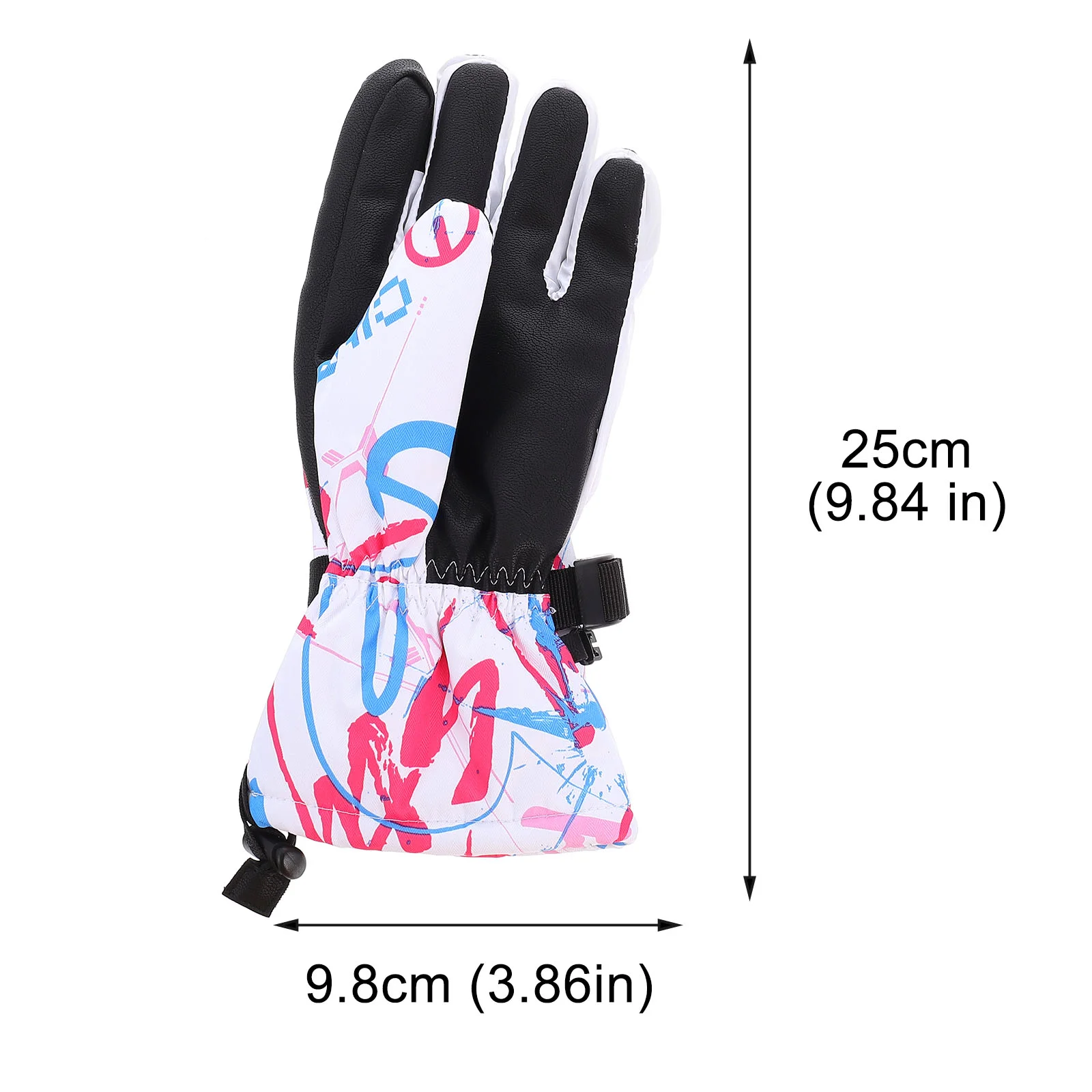 

1 Pair of Outdoor Skiing Waterproof Cycling Winter Warmth