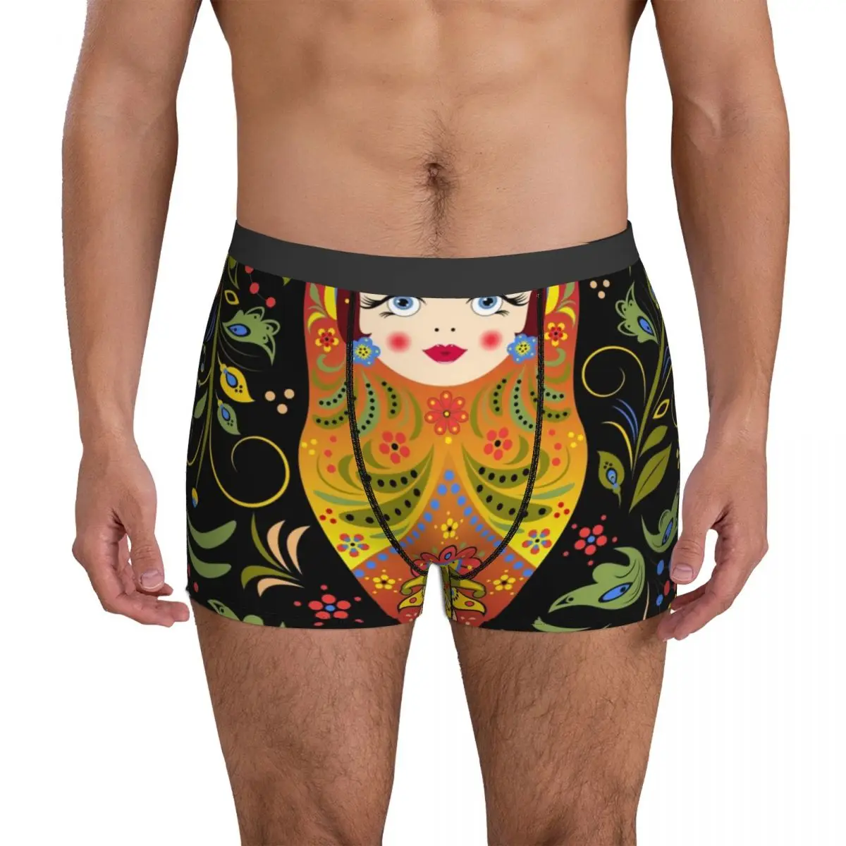 Russian Doll Underwear russian doll matryoshka Printed Boxer Shorts Hot Males Underpants Cute Shorts Briefs Birthday Present