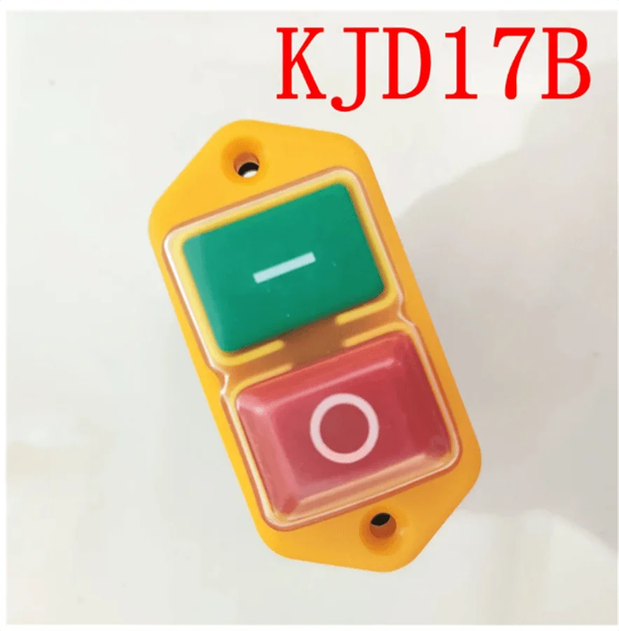 

Waterproof button switch KJD17B 220V-240V 18A 4-pin power tool switch