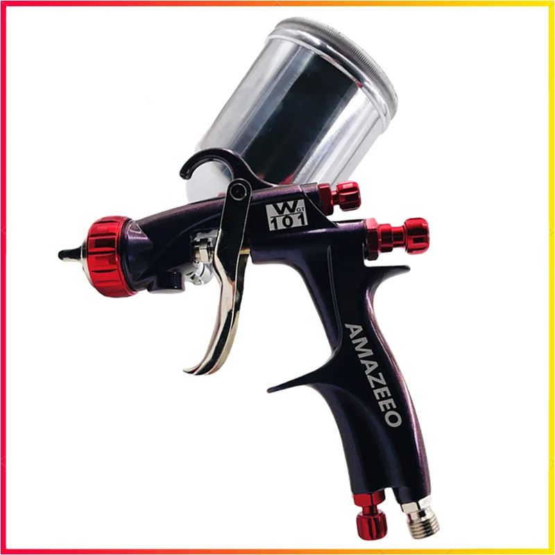 

Limited Edition Top w-101 GT Spray Gun 600cc Cup Gravity Type HVLP High Atomization W-101 Professional Car Paint Gun