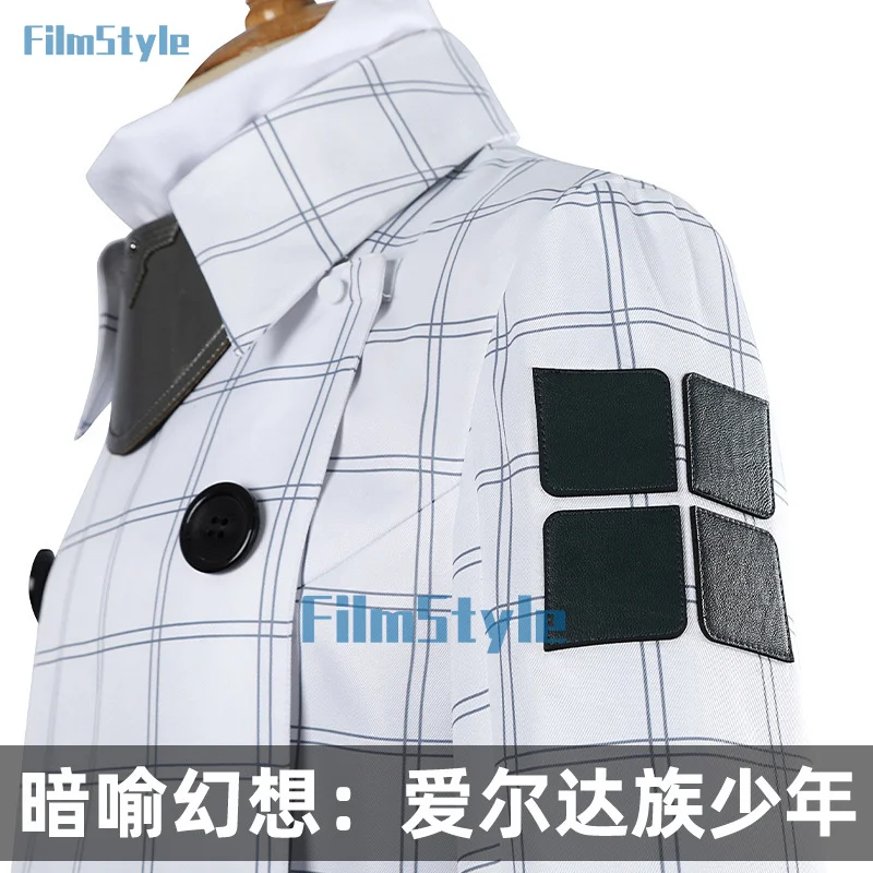 Game Metaphor:ReFantazio Will Hero Travelling Boy Captain Protagonist Cosplay Costume Shoes Suit Convention Men Halloween