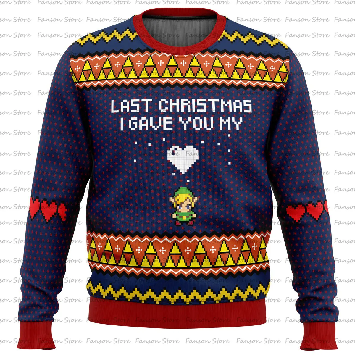 Helpda-Sweats à capuche College en 3D pour hommes et femmes Couple Street Fashion Sports Party Noël Nouveau