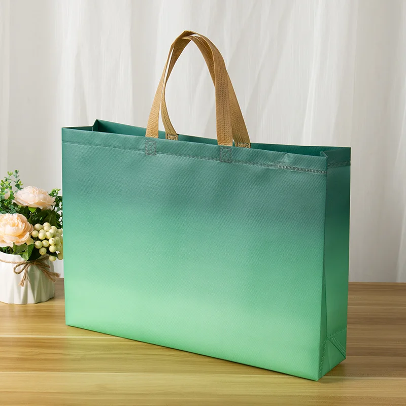 

Large Capacity Shopping Bag Non-woven Foldable Female Travel Storage Bags Reusable Handbag Grocery Bag Ladies Shopping Bags