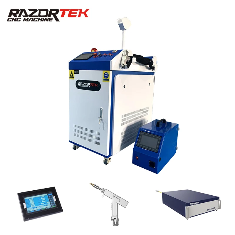 

razortek raycus max fiber laser welding machin 1kw 1.5kw 2kw